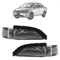 Par Pisca Retrovisor Etios Hatch Sedan 2013 14 2015 2016 Até 2021 2022