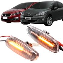 Par Pisca Retrovisor Led 408 2013 2014 2015 2016 2017 2018