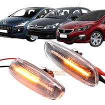 Par Pisca Retrovisor Led C4 Hatch Pallas VTR 308 408 3008