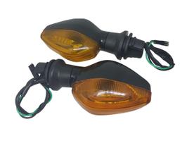 Par Pisca Seta Laranja Honda Titan 150 Fan 150 2014