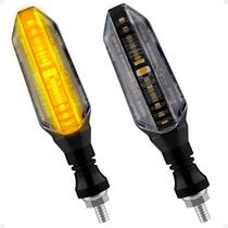 Par Pisca Seta Led Modelo Cbx Twister 250 Para Cg Titan 125 150 Fan 125 Xre 300 Cbx250 Cg125 Rosca Encaixe Universal