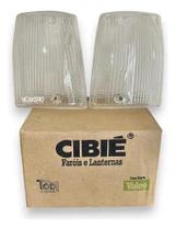 Par Pisca Seta Lente Fiat Uno 1984 85 86 87 1990 Cibie Cristal