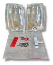 Par Pisca Seta Lente Fiat Uno Premio 1984 84 86 88 89 1990 Cristal Par Pisca Seta Lente Fiat Uno Premio 1984 84 86 88 89 1990 Cristal
