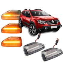 Par Pisca Seta Renault Duster ano 2020 a 2024 sinal repetidor Iconic Zen Intense X-Tronic Iconic Zen Intense turbo 1.3 1.6 Tce manual automatico