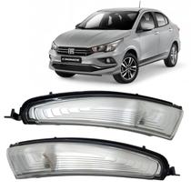 Par Pisca Seta Retrovisor Fiat Cronos 2018 2019 2020 2021 2022 2023 2024 2025 Original