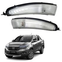 Par Pisca Seta Retrovisor Fiat Nova Strada 2021 2022 2023 2024 2025 Original