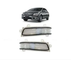 Par Pisca Seta Retrovisor Honda New Civic 2012 2013 2014 2015 2016