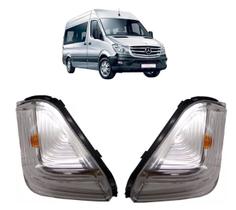 Par Pisca Seta Retrovisor Mercedes Sprinter Com Lâmpada