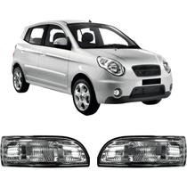Par Pisca Seta Retrovisor Picanto 1.0 12V de 2007-10 Par Pisca Seta Retrovisor Picanto 1.0 12V de 2007-10