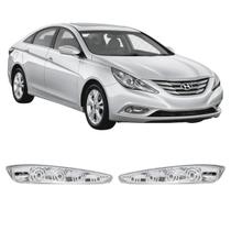 Par Pisca Seta Retrovisor Sonata 2.4 16V de 2011 à 2015 Par Pisca Seta Retrovisor Sonata 2.4 16V de 2011 à 2015