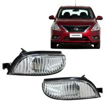 Par Pisca Seta Retrovisor Versa 2017 2018 2019 2020 Sem Lâmpada Original