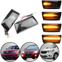 Par Pisca Seta Sequencial GM Chevrolet Cruze Vectra Spin Cobalt Sonic Lâmpada Lanterna Led Sinal repetidor Dianteiro Par Pisca Seta Sequencial GM Chevrolet Cruze Vectra Spin Cobalt Sonic Lâmpada Lanterna Led Sinal repetidor Dianteiro
