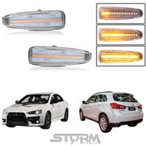 Par Pisca Seta Sequencial Led Paralama Lancer Asx Outlander