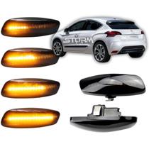 Par Pisca Seta Sequencial Retrovisor Citroen Ds4 ano 2012 a 2016 Thp Turbo lampada led Sinal Lateral Repetidor Dianteiro Sport Chic Hatch