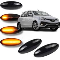 Par Pisca Seta Sequencial Toyota Etios Hatch 2012 a 2022 para-lama kit led luz lâmpada Sinal repetidor Cross Platinum Ready X XS XLS Standard 1.3 1.5
