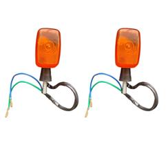 Par Pisca Seta Ybr 125 Xtz 125 2000 2001 1ª Linha Par Pisca Seta Ybr 125 Xtz 125 2000 2001 1ª Linha