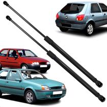 Par Pistão Amortecedor Porta Malas Tampa Traseira Peugeot 106 1992 A 2000 Fiesta Hatch 1996 A 2006