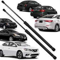 Par Pistão Amortecedor Porta Malas Tampa Traseira Sentra 2008 a 2020