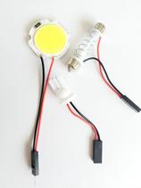 Par Placa Super Led Cob 7w 16 Chips Redonda 29mm