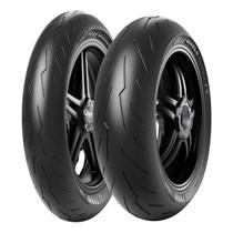 Par Pneu 120 70 17 205 55 17 Diablo Rosso 4 Pirelli Moto
