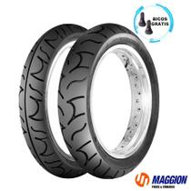 Par Pneu 140/70-17 E 110/70-17 Maggion Cb300 Twister + Bicos