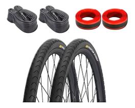 Par Pneu 26x1.5 Pirelli Phantom Street 2 Camara + Antifuro