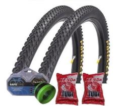 Par Pneu 29x2.0 Pirelli + Camara Kenda + Fita Antifuro Bike