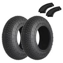 Par Pneu 4.10/3.50-8 4 Lonas 3.50-8 Aro 8 Com Câmaras Juntas Par Pneu 4.10/3.50-8 4 Lonas 3.50-8 Aro 8 Com Câmaras Juntas