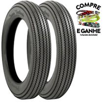 Par Pneu 450.18 + 450.18 Uso Com Câmara Café Racer Technic