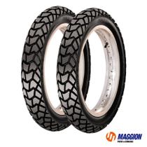 Par Pneu 90/90-19 + 110/90-17 Maggion Viper Nxr Bros 125 150 Par Pneu 90/90-19 + 110/90-17 Maggion Viper Nxr Bros 125 150