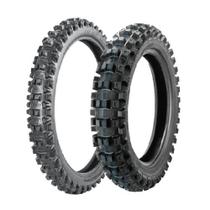 Par Pneu 90/90-21 Exc007 Medium Soft + 100/100-18 B007 Infinity Exc Soft Borilli