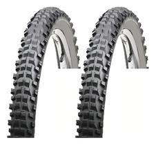 Par Pneu Bicicleta Vee Rubber Stout Aro 26 X 2.30 Bike Mtb Cor Preto