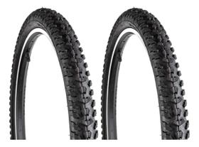 Par Pneu Bike Levorin Excess Aro 24x1.95 Bicicleta Mtb Cravo Cor Preto