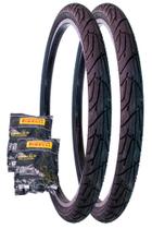 Par Pneu Bike Praieiro Levorin Aro 26x1.95 +2 Camara Pirelli Cor Preto