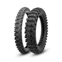 Par Pneu Borilli 80/100-21 Medium Mx77 + 120/100-18 Exc B007