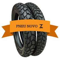 Par Pneu Bros 125 150 160 Dianteiro + Traseiro Novo Original Uso com Camara