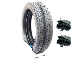 Par pneu cg 125 150 160 fan titan start vipal + 2 camaras de ar aro 18 variadas - 1178 Par pneu cg 125 150 160 fan titan start vipal + 2 camaras de ar aro 18 variadas - 1178