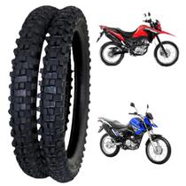 Par Pneu Cg 125 150 160 Ybr Trilha 2,75-18 + 90/90-18