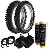 Par Pneu Cg Titan Ybr Factor Trilha 275-18 + 90/90-18 Sh31 Rinaldi+ Camaras + Cintas + Selantes Par Pneu Cg Titan Ybr Factor Trilha 275-18 + 90/90-18 Sh31 Rinaldi+ Camaras + Cintas + Selantes