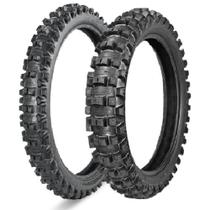 Par Pneu Crf 150f 70/100-19 + 90/100-16 Mx007 Medium Soft Borilli