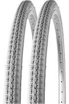 Par Pneu D/ Cadeira Rodas Vee Rubber 24x1.3/8 Durable Cinza Par Pneu D/ Cadeira Rodas Vee Rubber 24x1.3/8 Durable Cinza