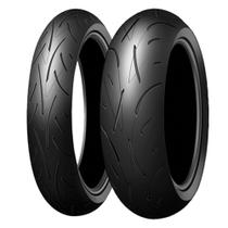 Par pneu D214 120/70-17 e 180/55-17 Dunlop