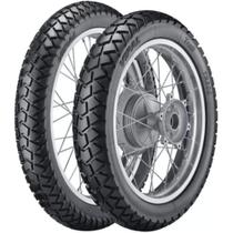 Par Pneu Falcon 400 Xt 660 130/80-17 + 90/90-21 Tr300 Vipal