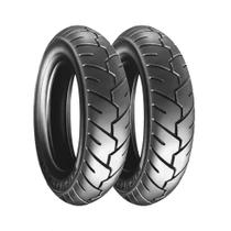 Par Pneu Honda Ch 125/ Cab 100/ Burgman 125 2005 a 2010/ Smart 125 350-10 + 350-10 S1 Uso Sem Câmara Michelin