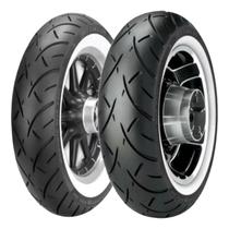 Par Pneu Metzeler Mt90b16 170 80 b15 Me888 Faixa Branca