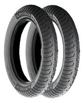 Par Pneu Michelin City Extra Tubeless para Titan 160 Alta Durabilidade Par Pneu Michelin City Extra Tubeless para Titan 160 Alta Durabilidade