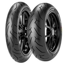 Par Pneu Moto 110 70 r17 e 150 60 r17 Diablo Rosso 2 Pirelli