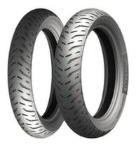 Par Pneu Moto Michelin PILOT STREET 2 60/100-17 + 80/100-14 Sem Câmara Biz 125 Pop 100 110