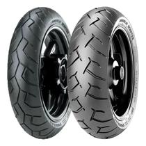 Par Pneu Pirelli 100 80 14 120 70 14 Moto Diablo Scooter