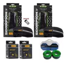 Par Pneu Pirelli Scorpion Aro 29x2.20 Mtb +2 Camara +2 Fitas Par Pneu Pirelli Scorpion Aro 29x2.20 Mtb +2 Camara +2 Fitas